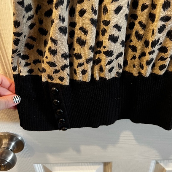 SZ XL Kenzie Leopard Sweater dress - Picture 3 of 5